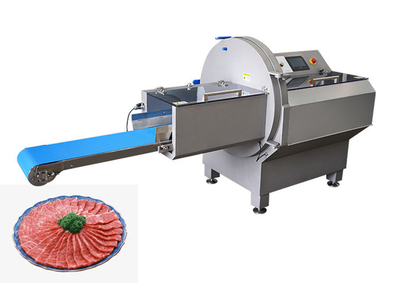 Slicer κρέατος ODM βιομηχανική μεγάλη παγωμένη τεμαχίζοντας μηχανή 4.84KW μερίδας κρέατος