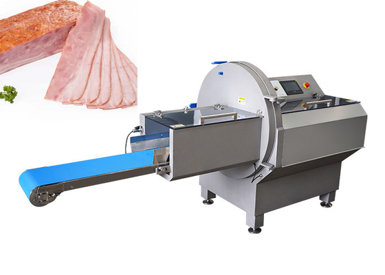 Βιομηχανική τέμνουσα μηχανή 280pcs/Min μερίδας μπέϊκον ζαμπόν για το εργοστάσιο επεξεργασίας κρέατος