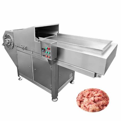 Μηχανή θραύσης κατεψυγμένου μπλοκ κρέατος -18 βαθμών Κελσίου, εξοπλισμός τεμαχισμού κοτόπουλου και ψαριού