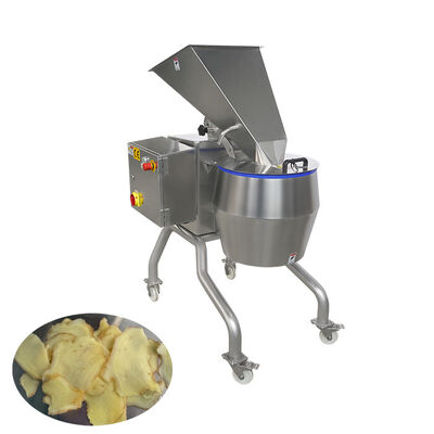 Highly Accurate Centrifugal Ginger Slicer 1000kg/H With 12-Station Cutting Head For Food Processors