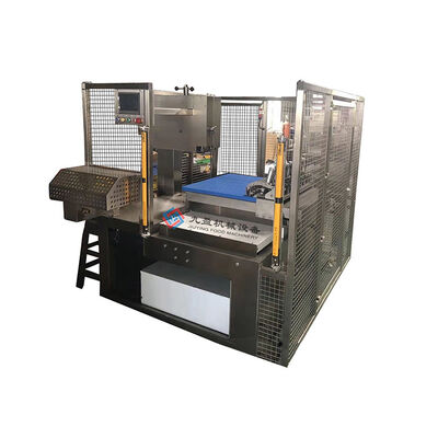 Συστήματα μονής κοπής Αυτοματοποιημένη μηχανή πριονιστήρας με προστατευτικό κάλυμμα από ανοξείδωτο χάλυβα