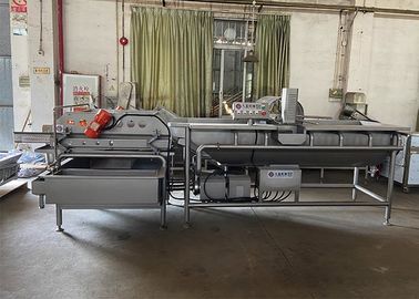 4.8KW αυτόματο φυτικό πλυντήριο 220V/καθαρίζοντας μηχανή μαρουλιού 380V