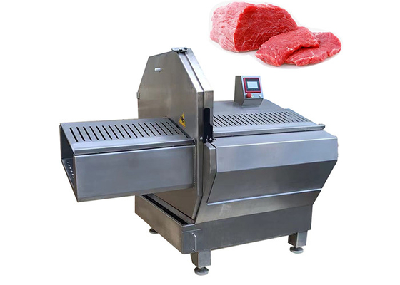 Πλήρες αυτόματο Slicer 1mm κρέατος κοτόπουλου βόειου κρέατος χοιρινού κρέατος διευθετήσιμο