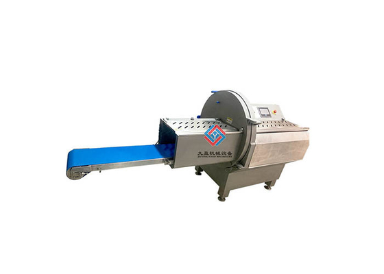 παγωμένο Slicer ζαμπόν μπέϊκον μηχανών επεξεργασίας κρέατος 4.4kw 800kg/h