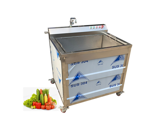 Προσαρμοσμένο πλυντήριο 300kg/h SUS 304 φρούτων 60Hz φυτικό